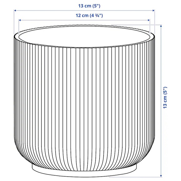 IKEA Gradvis Plant Pot - Pink - Picture 3 of 3